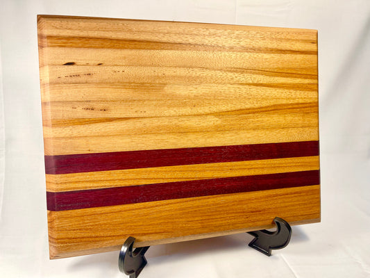 Cutting Board - Purple Heart & Pecan