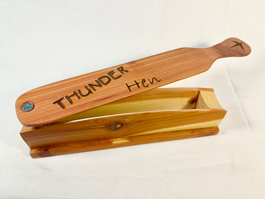 Thunder Hen Box Call - Red Cedar Body