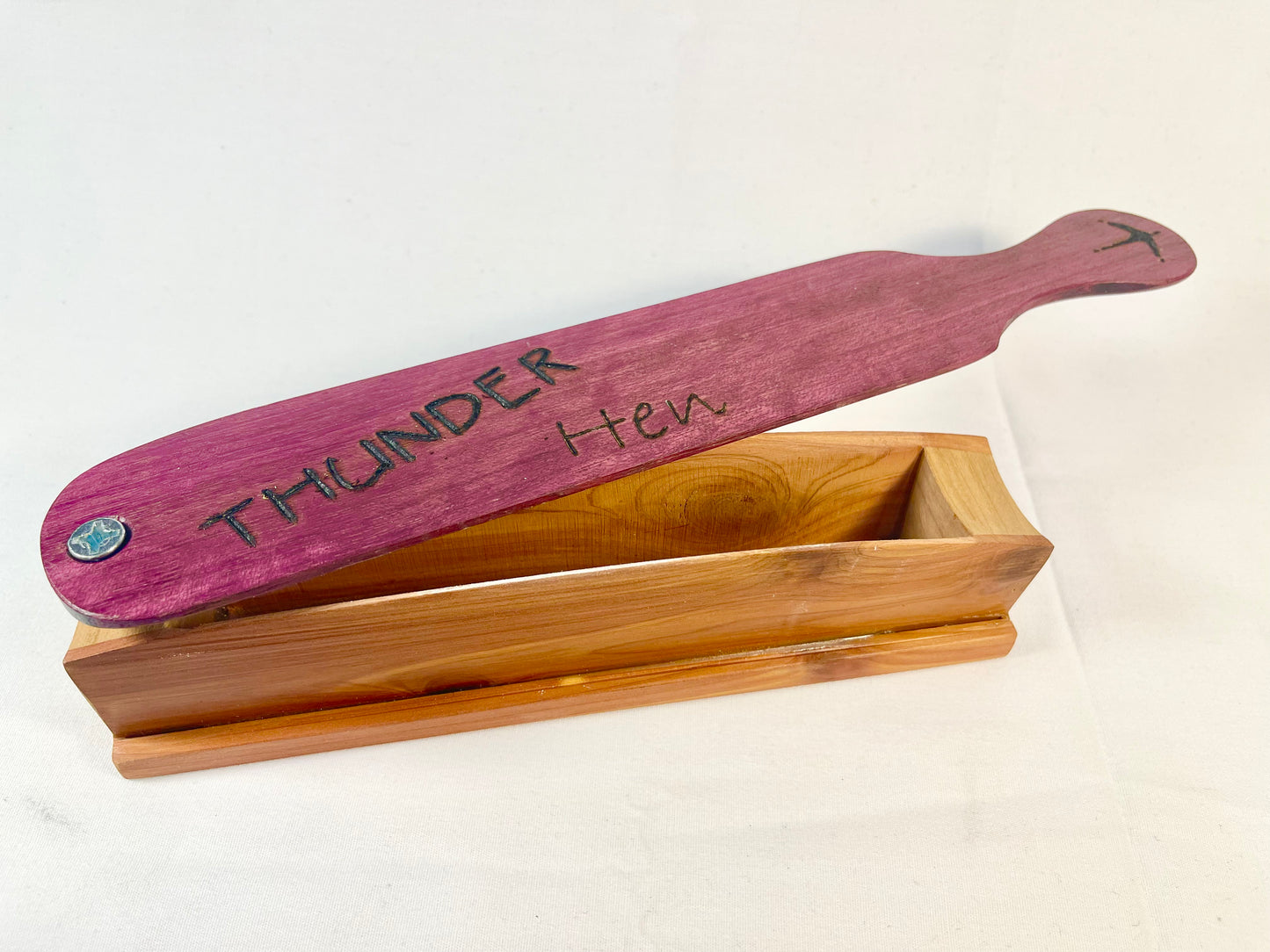 Thunder Hen Box Call - Red Cedar Body